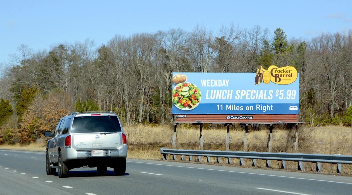 Clear Channel Outdoor printed Bulletin Washington DC