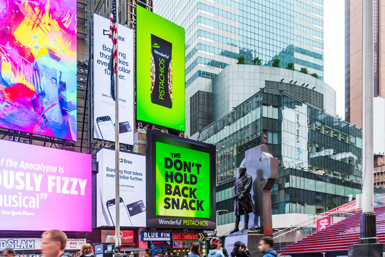 Clear Channel Outdoor Digital Spectacular Billboard Times Square New York