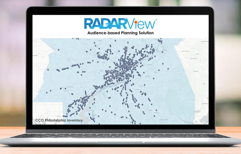 Clear Channel Outdoor RV Coverage map
