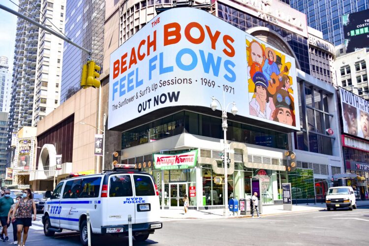 Beach Boys CCO programmatic billboard 