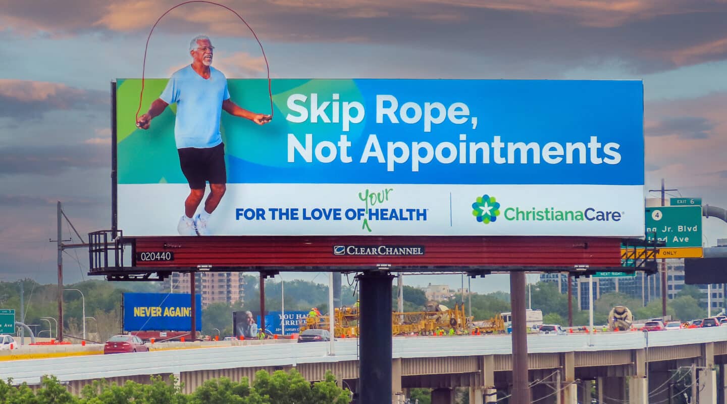 Clear Channel Outdoor highway with billboards