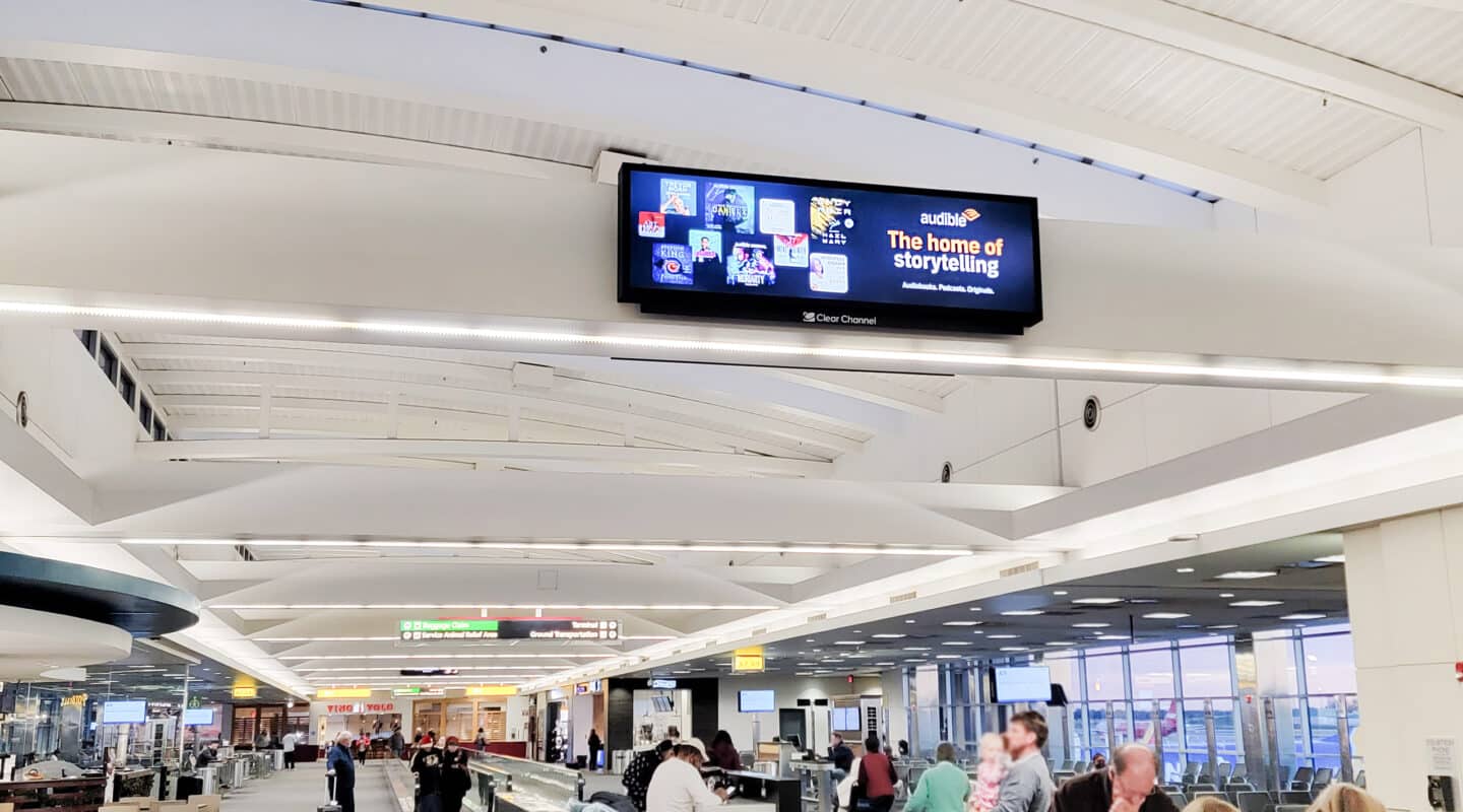 Clear Channel Outdoor video wall