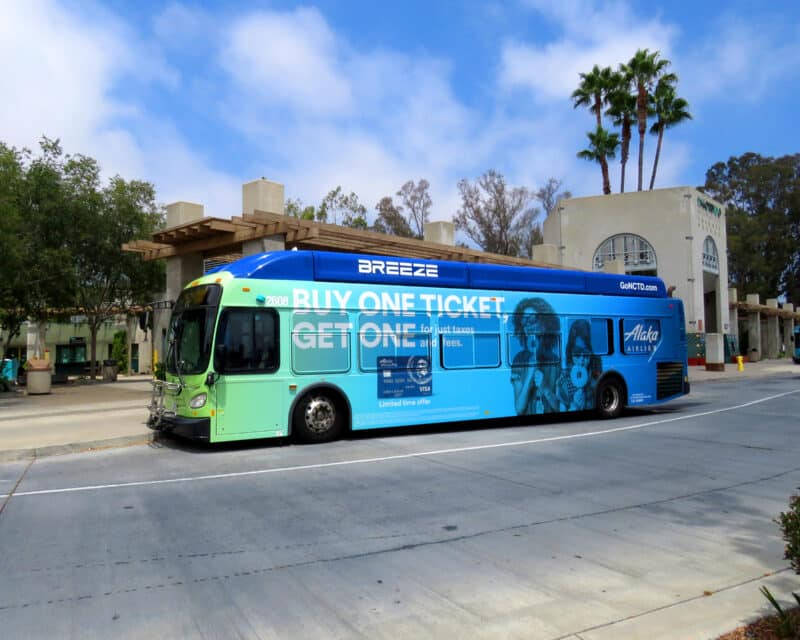 Clear Channel Outdoor bus wrap
