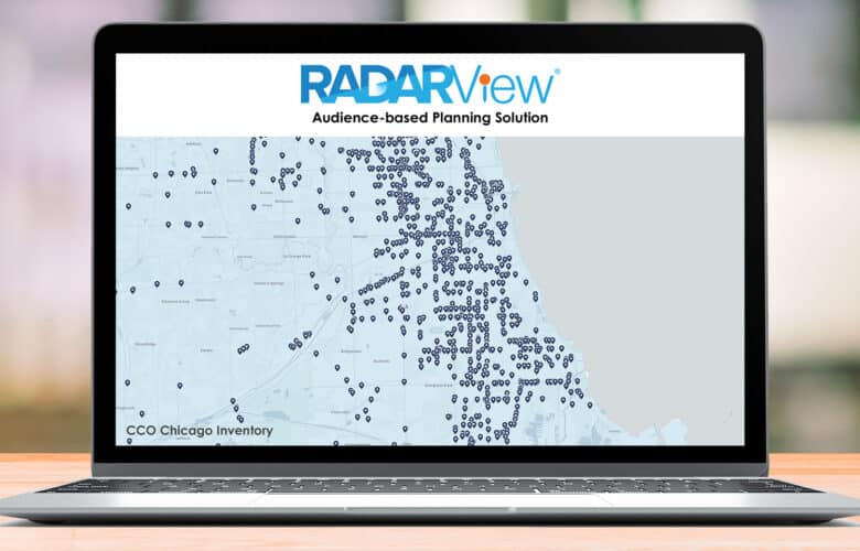 Clear Channel Outdoor Chicago rv coverage map