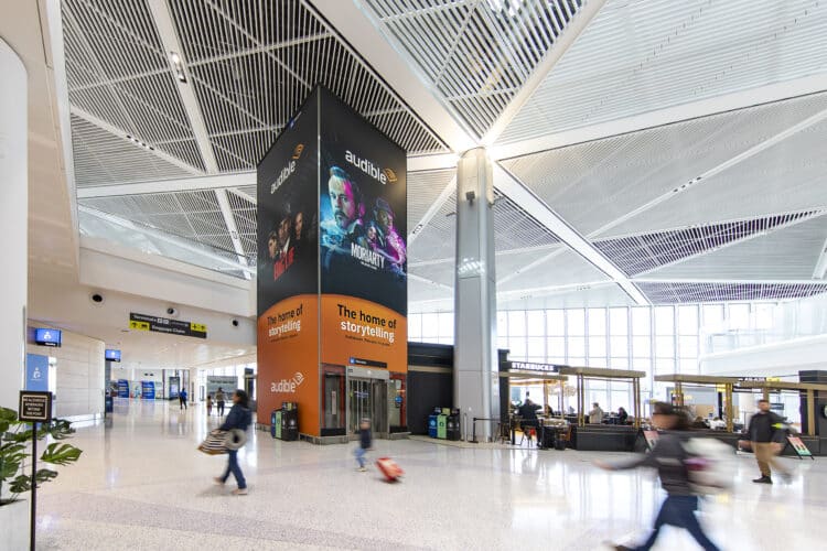 Clear Channel Outdoor elevator wrap bb