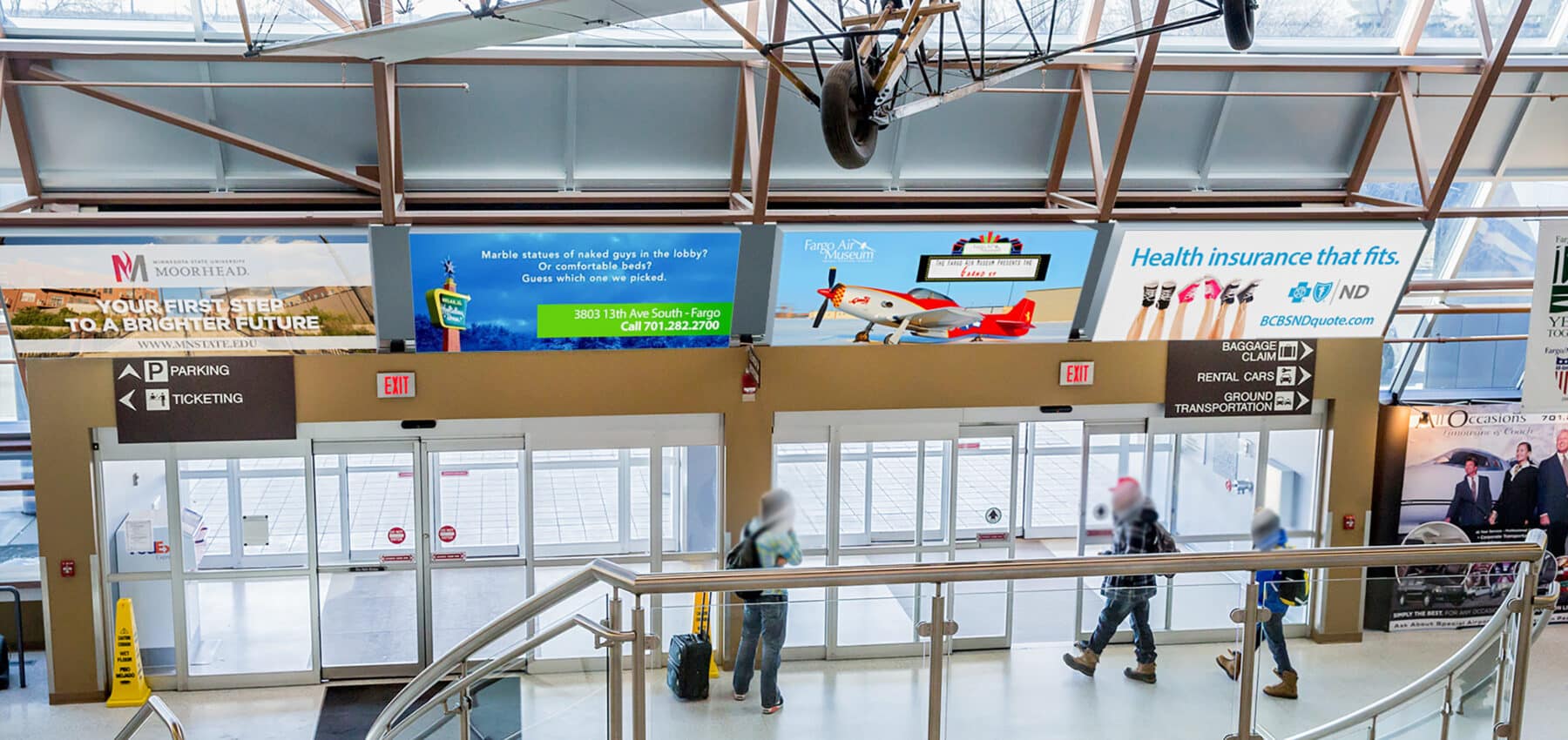 Hector International Airport Advertising