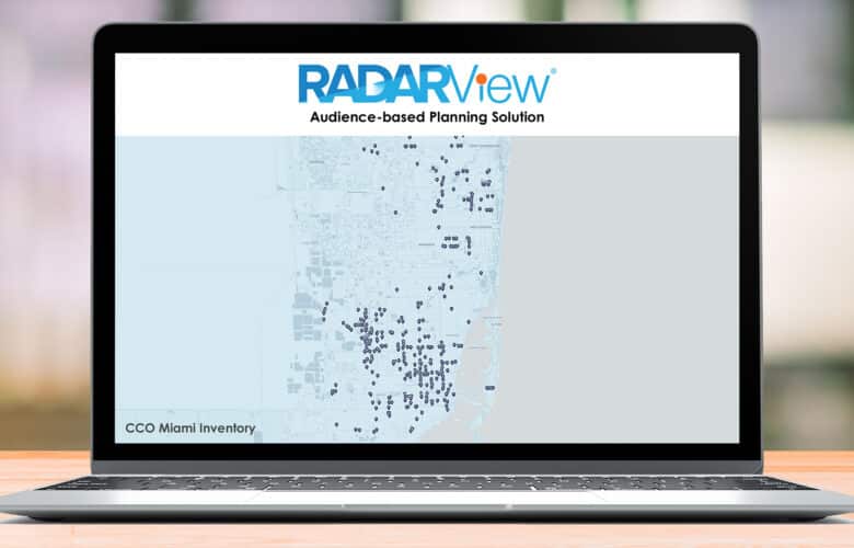 Clear Channel Outdoor miami rv coverage map