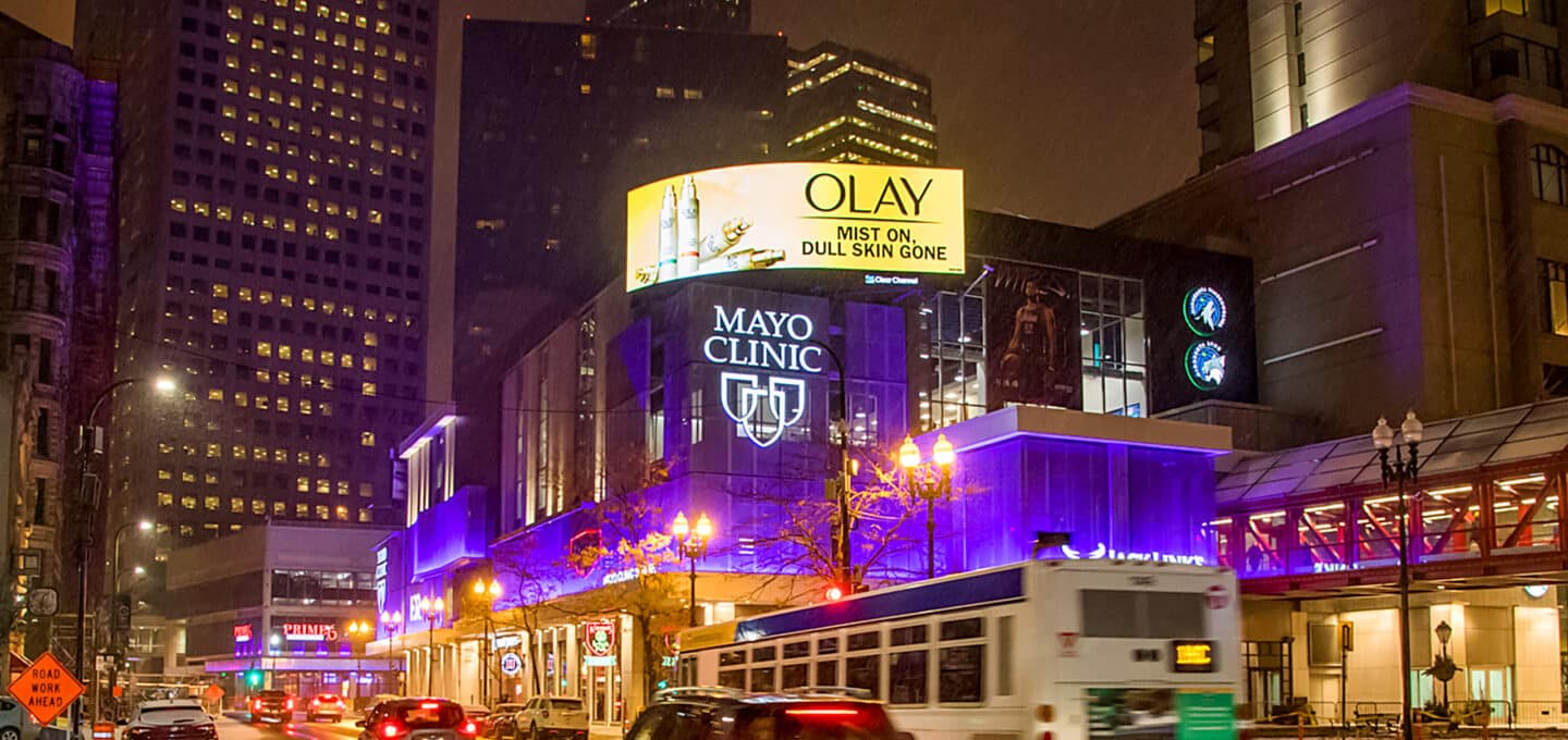 Clear Channel Outdoor mayo clinic square