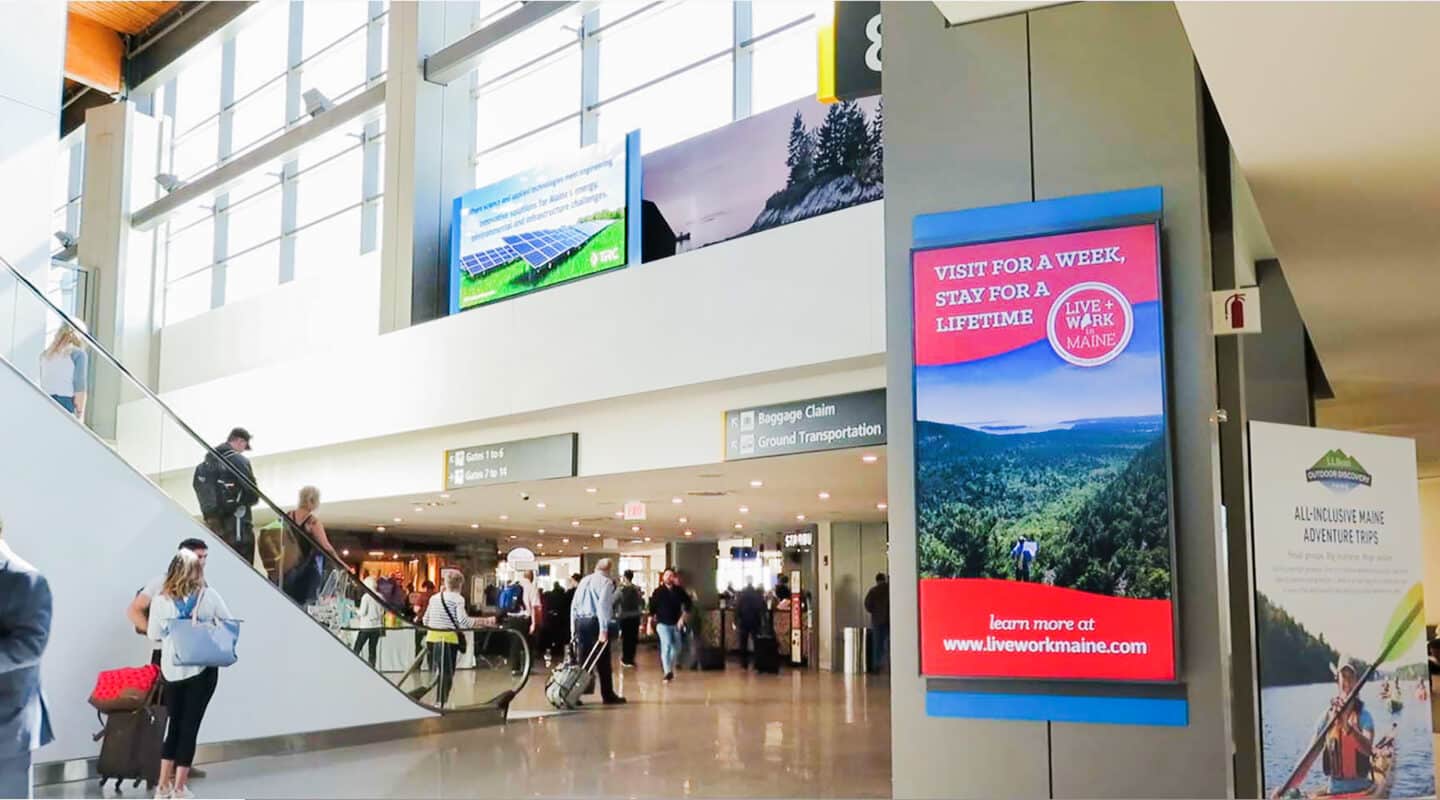 Clear Channel Outdoor LCD screens