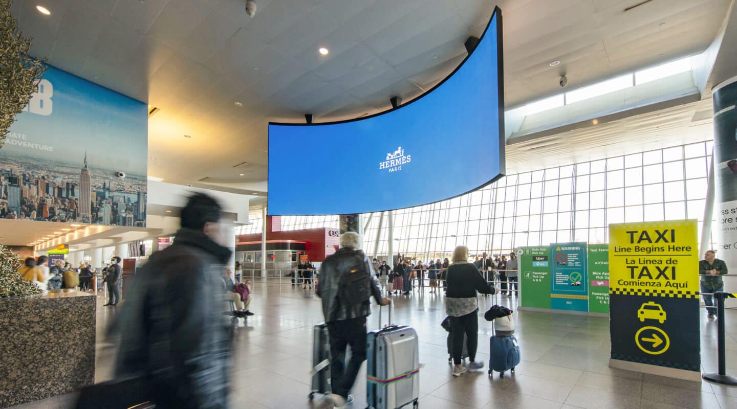 Clear Channel Outdoor JFK Share of Voice sponsorship