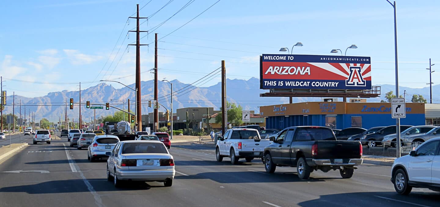 Clear Channel Outdoor printed bulletin