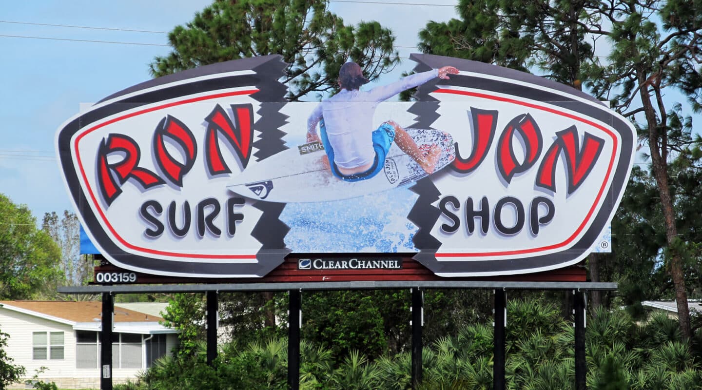 Clear Channel Outdoor Bulletins and Digital Bulletins Ron Jon Surf Shop