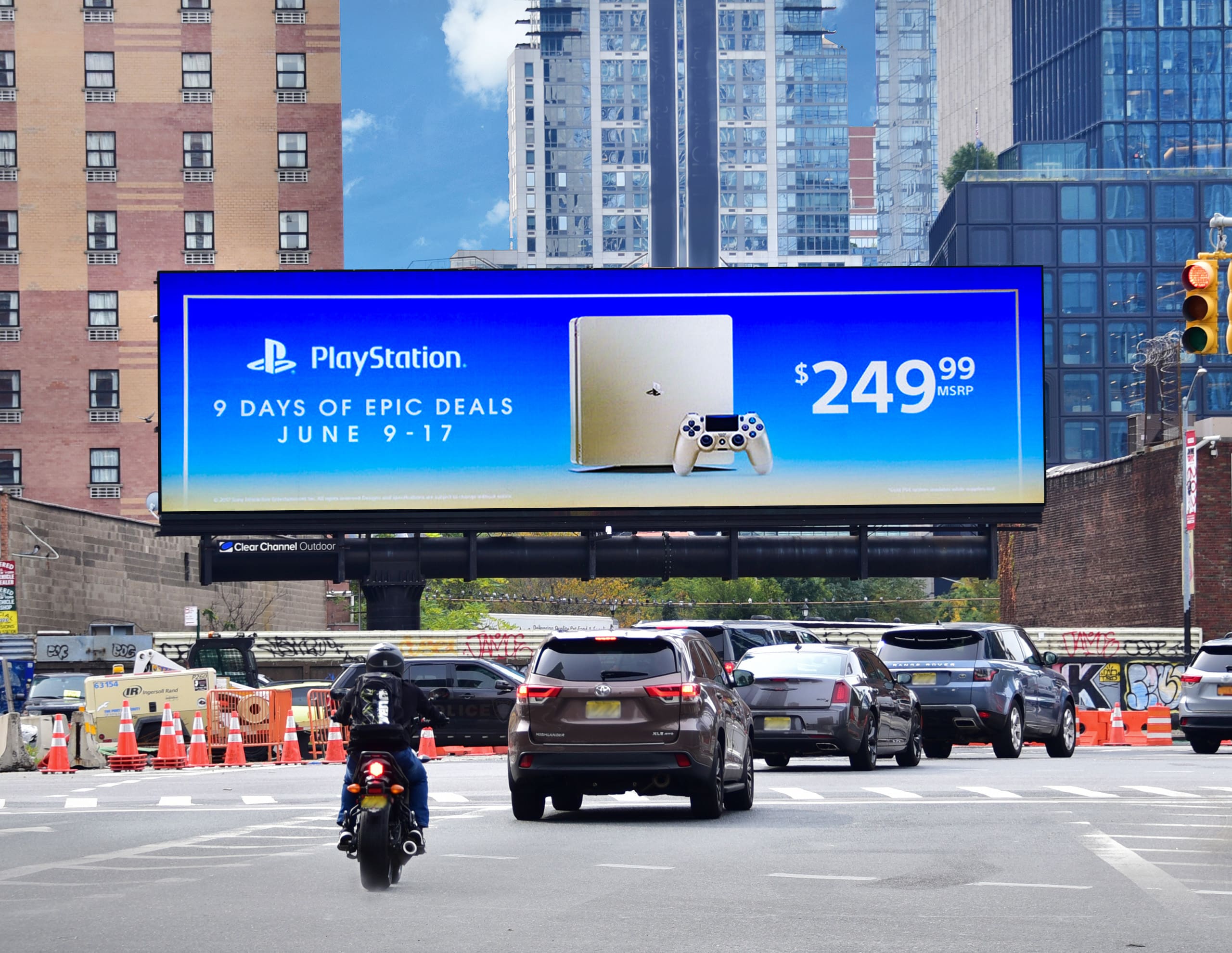 Clear Channel Outdoor Playstation