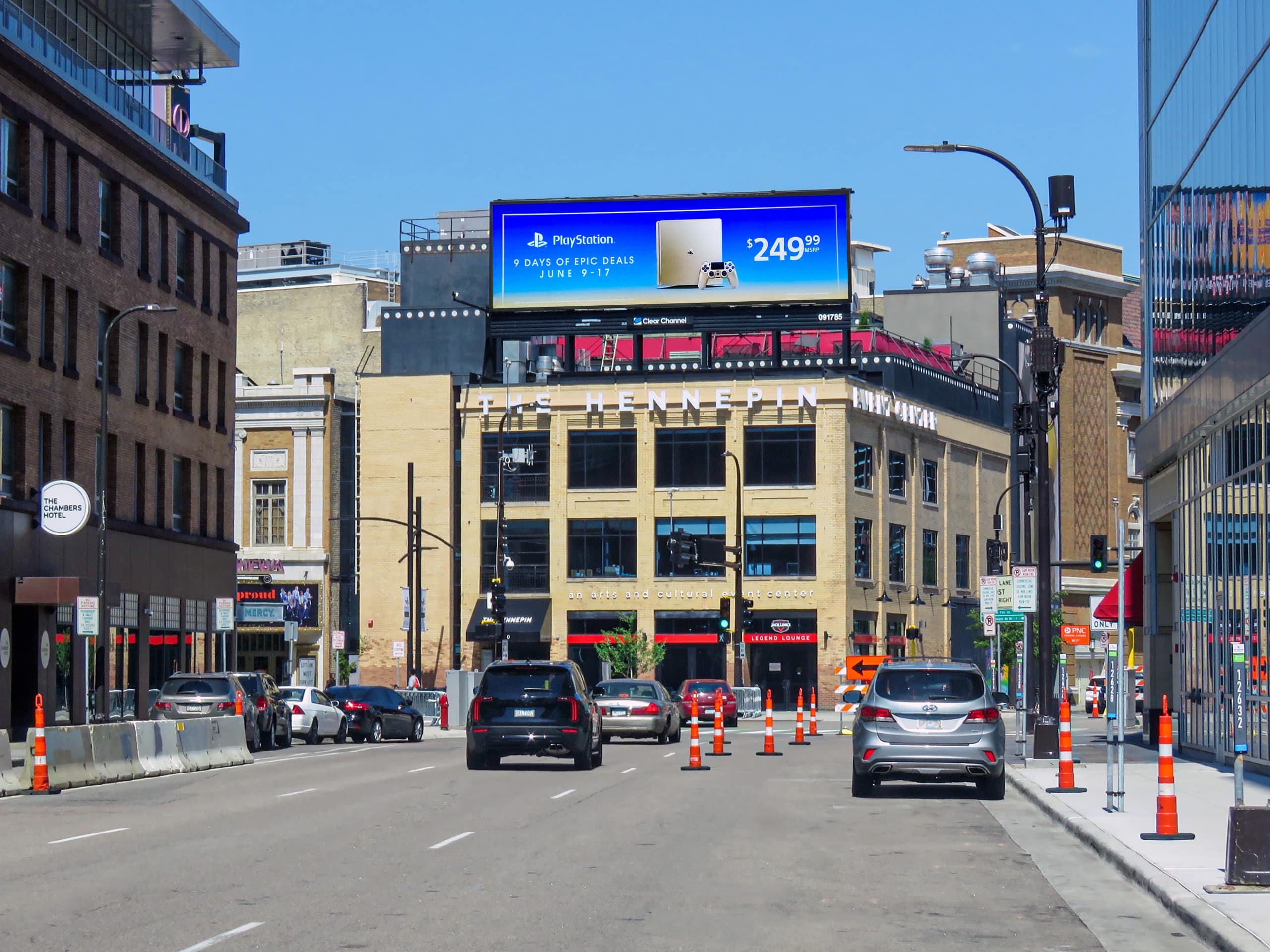Clear Channel Outdoor Playstation