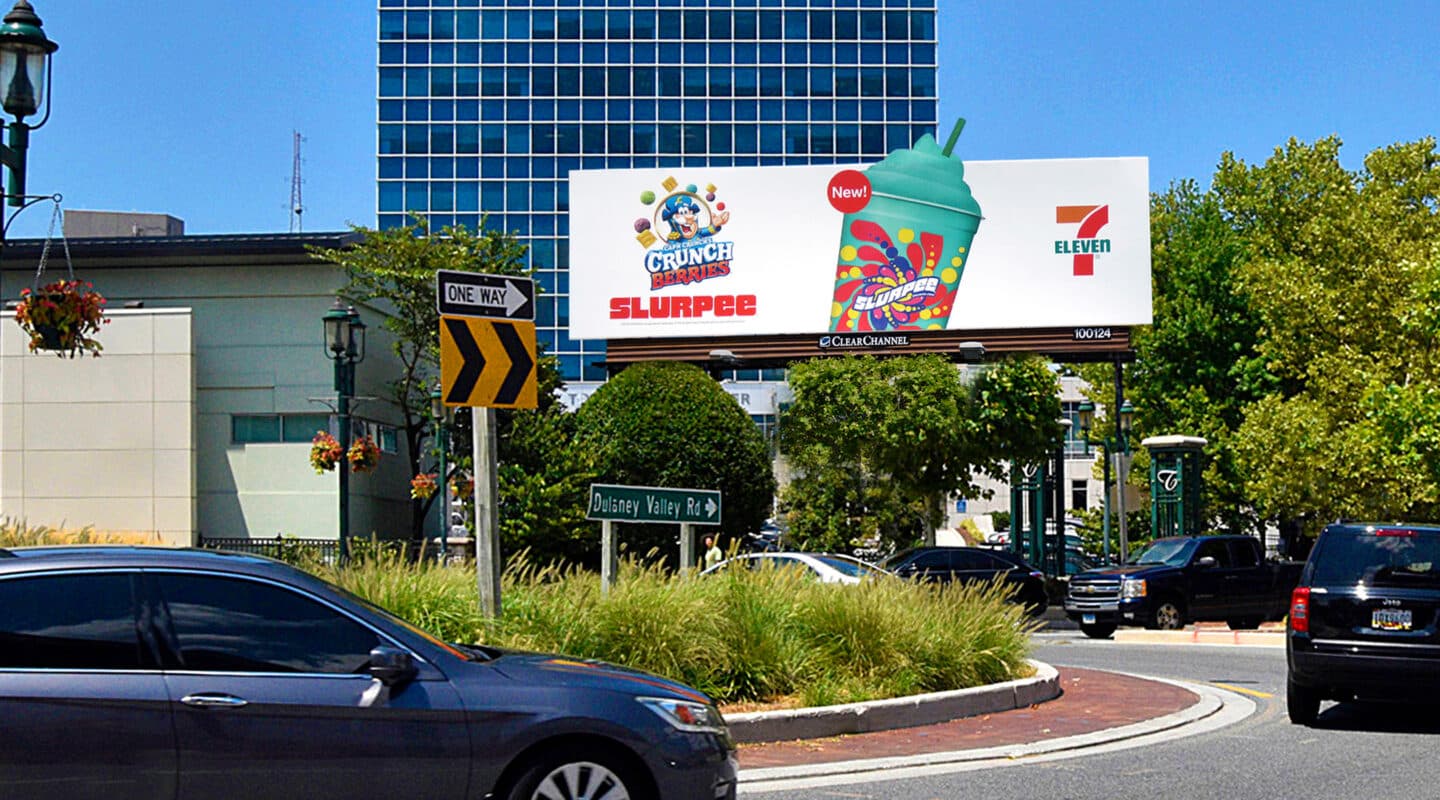Clear Channel Outdoor printed billboards 2d extensions