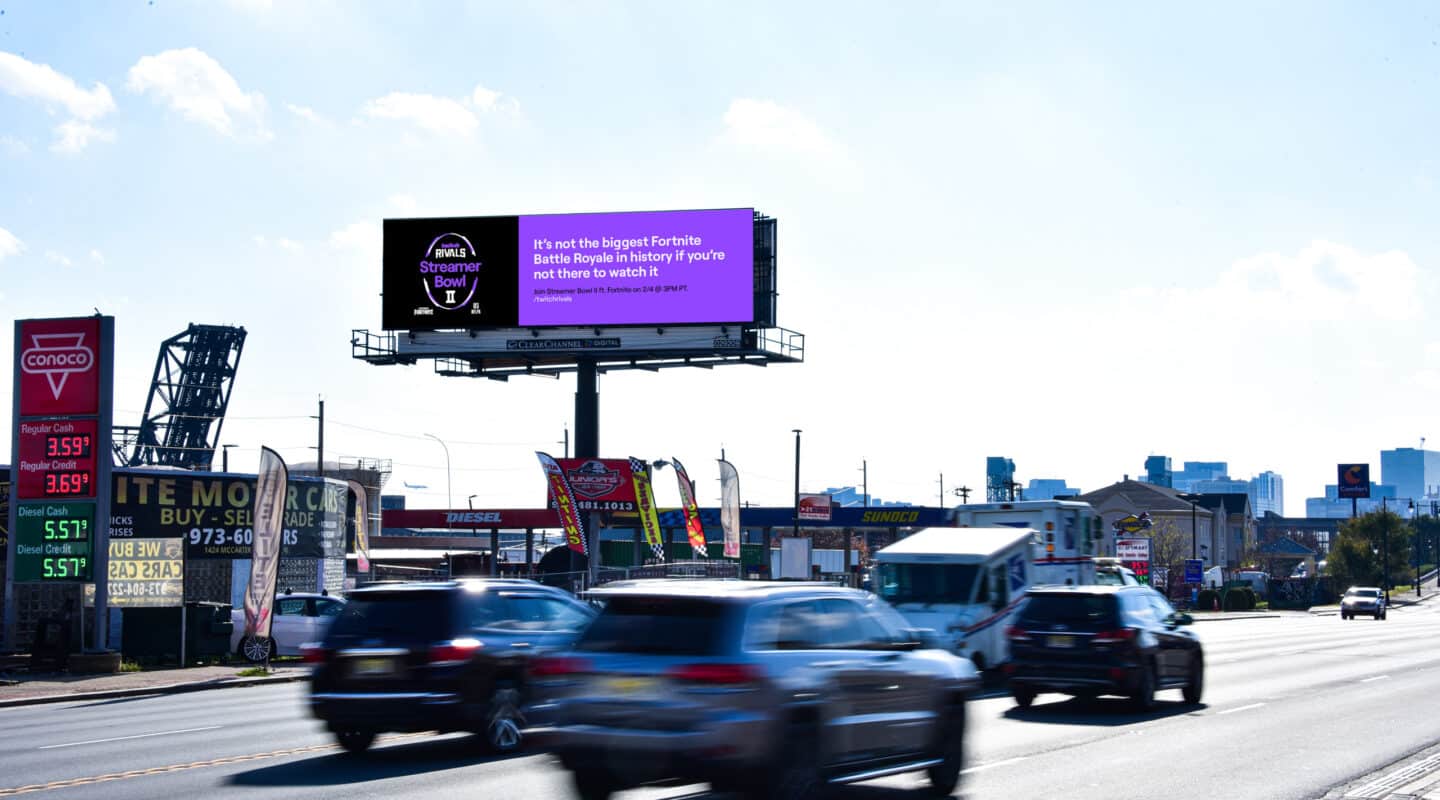 Clear Channel Outdoor Twitch NYC