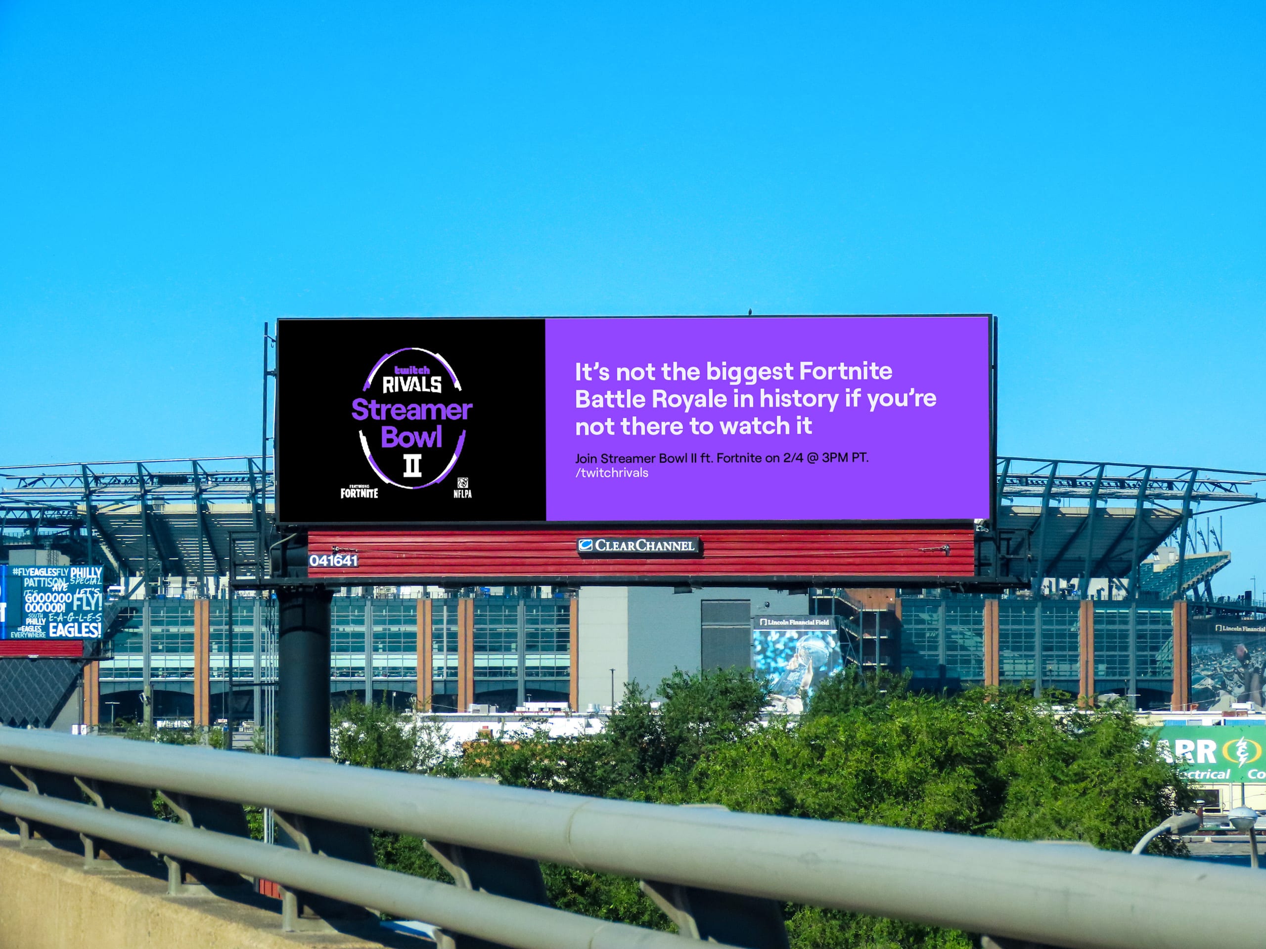 Clear Channel Outdoor Twitch Philadelphia