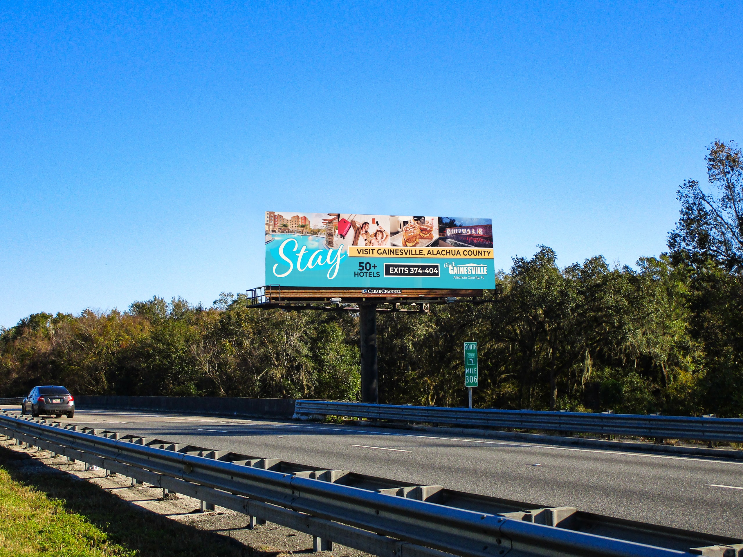 Clear Channel Outdoor Case Study OOH+mobile drives travelers back to Florida