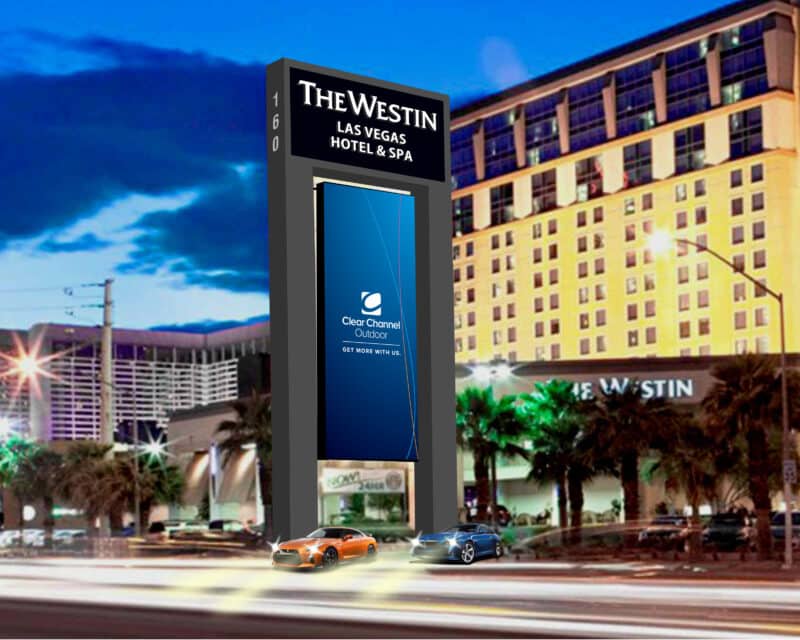 Westin Las Vegas Digital Display