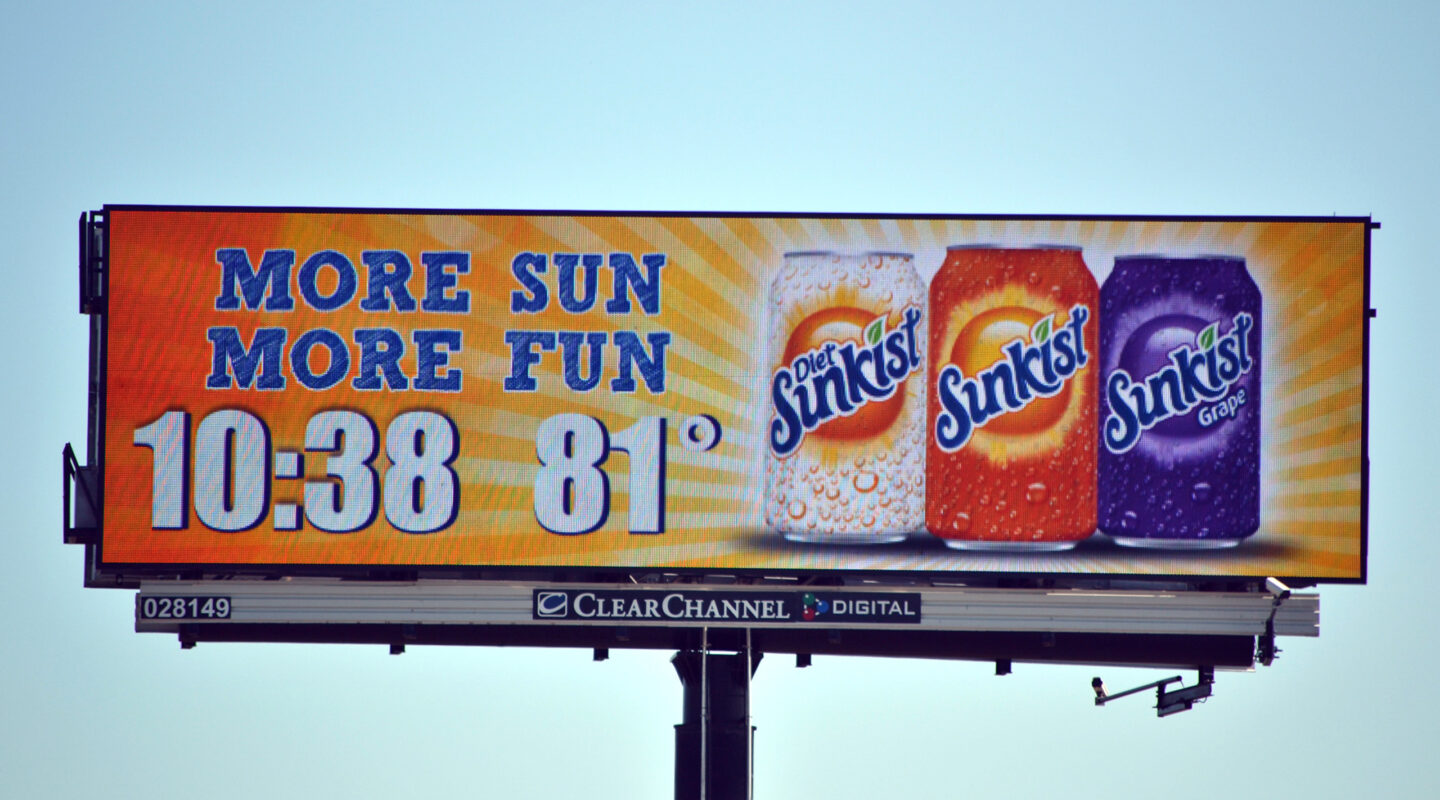 Sunkist Digital Bulletin