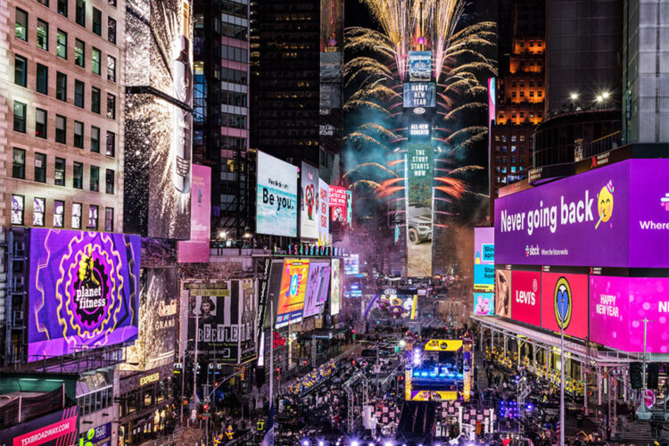 New York Time Square New Years Eve