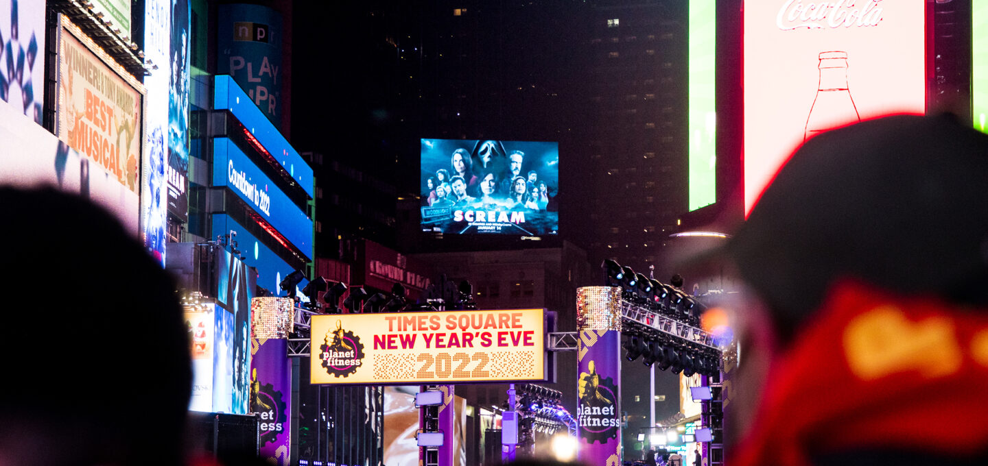 NYT Time Square New Years Eve