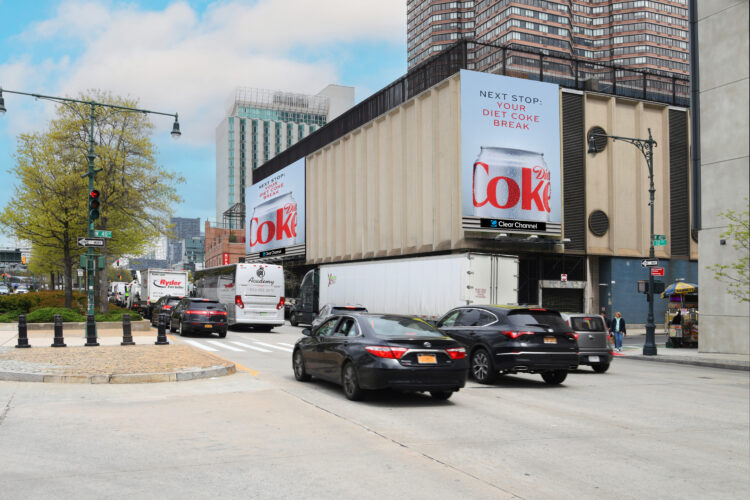 Digital Wallscape, Westside Highway, NY