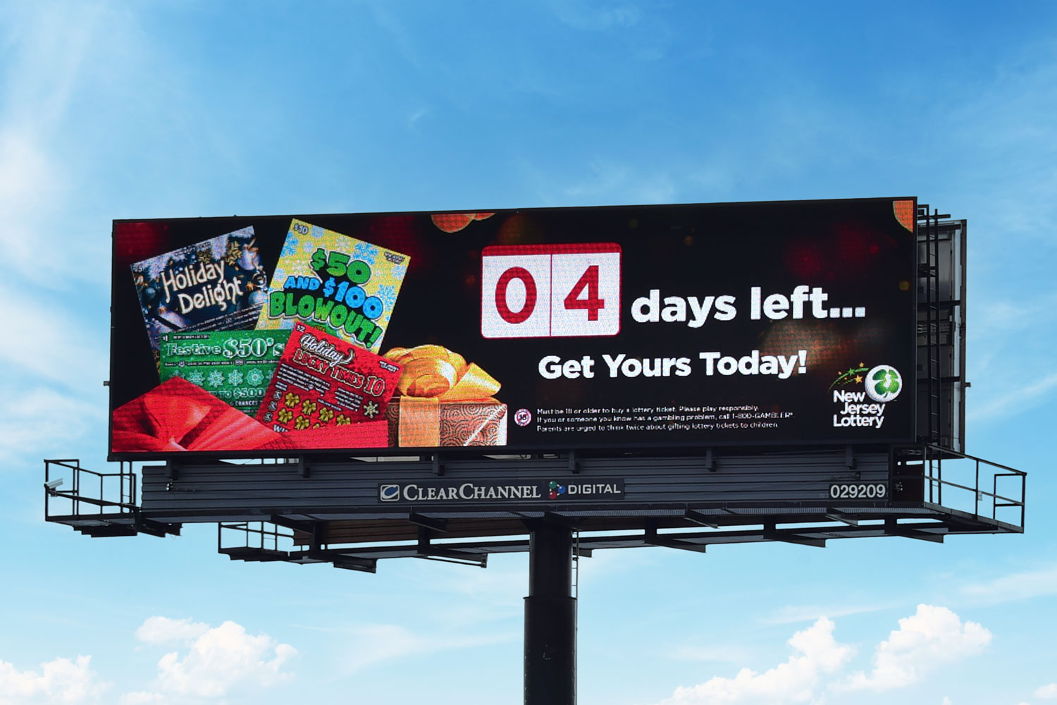 New Jersey Lottery countdown