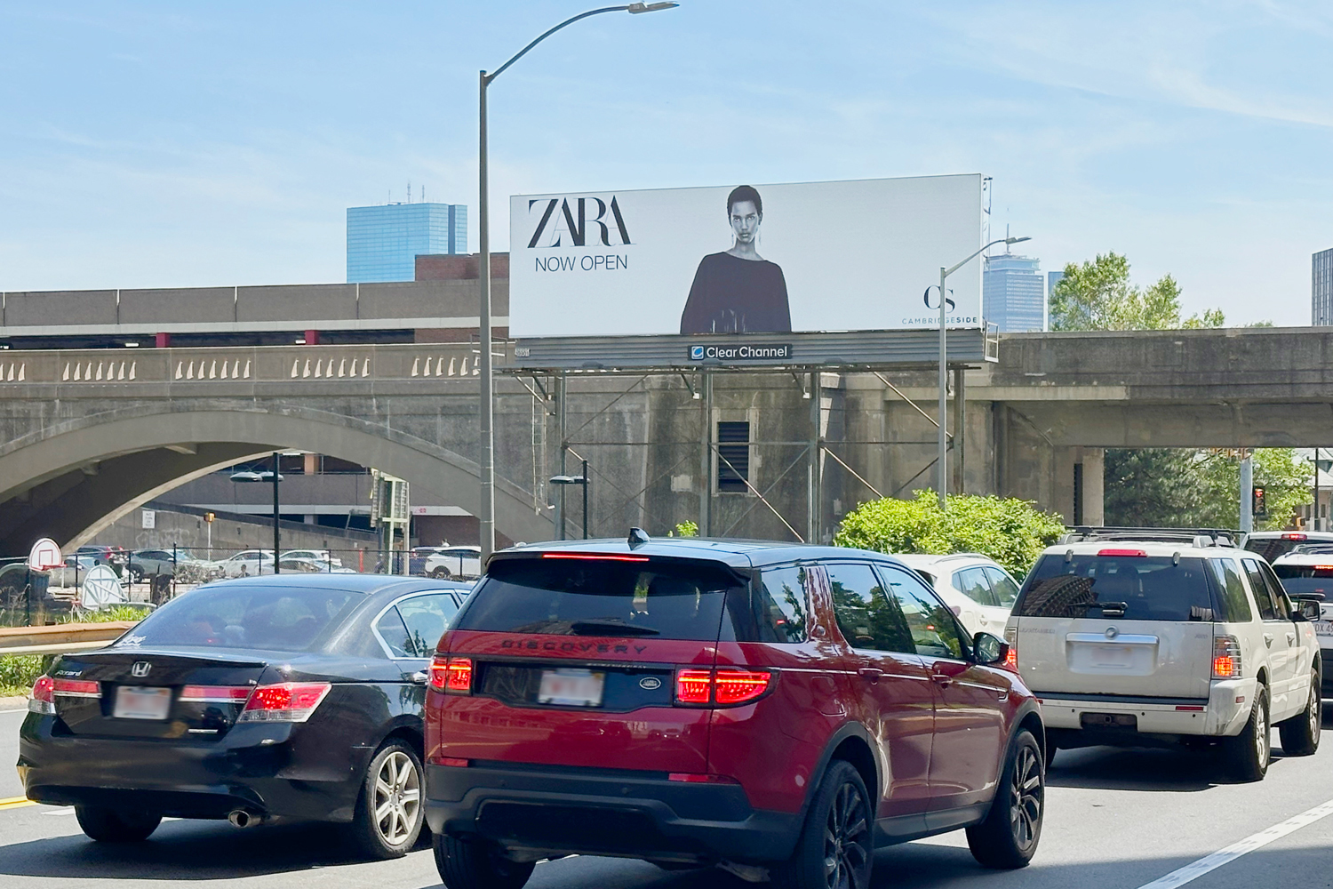Zara store opening New England Development Inc