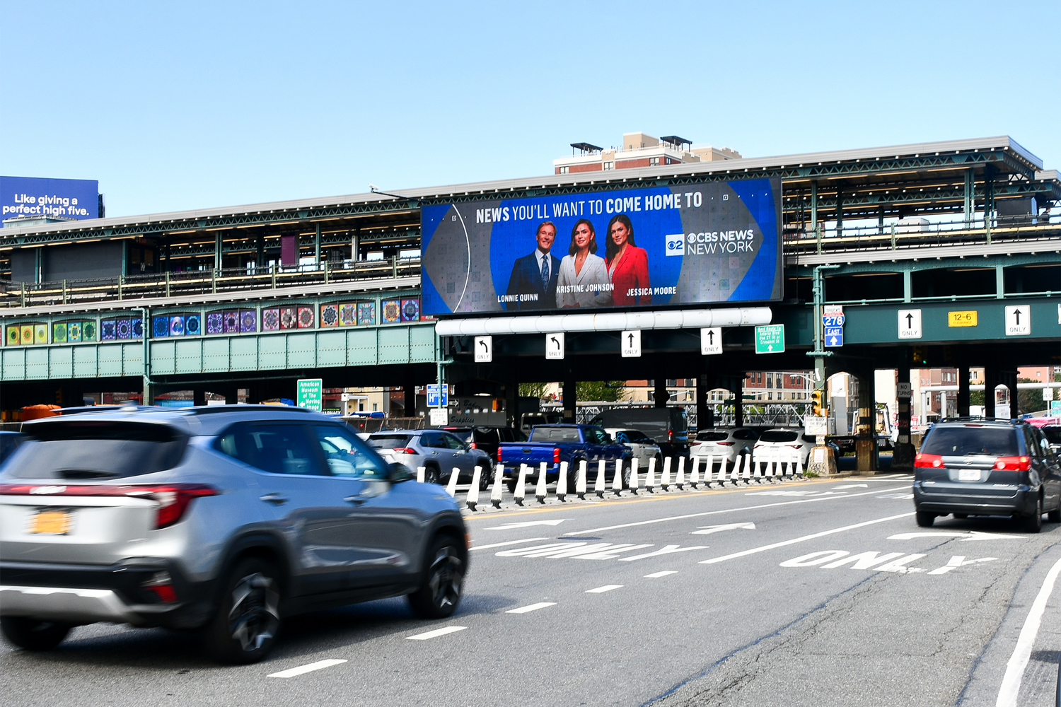 Digital Billboard Campaign for CBS Television