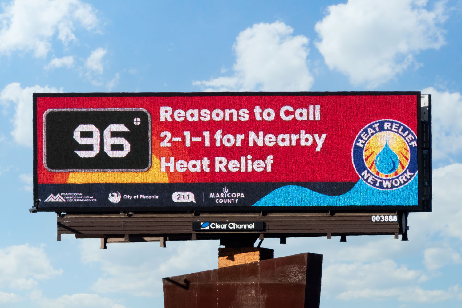 Heat relief Public Announcement in Phoenix, AZ