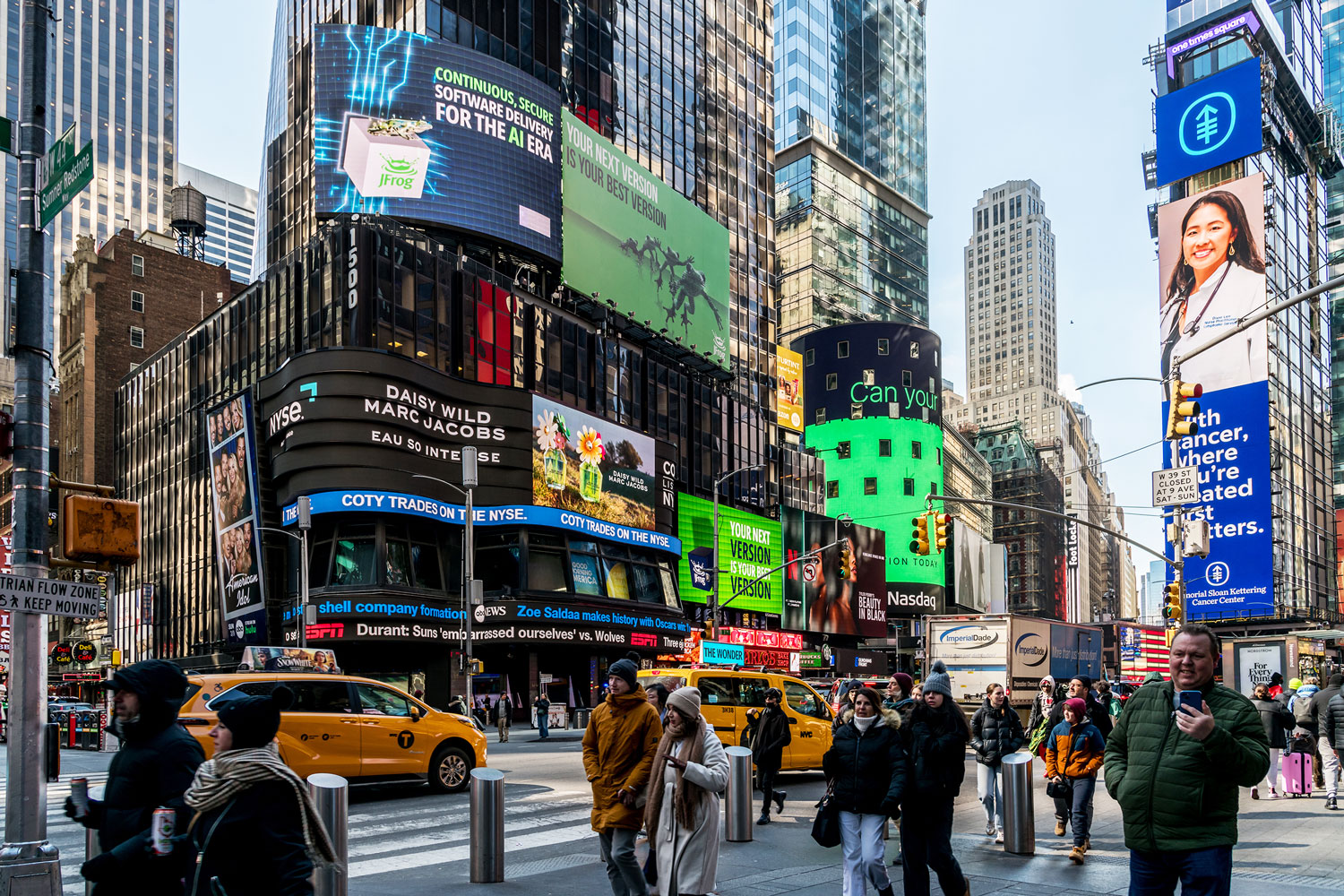 NYC Time Square J Frog Inc