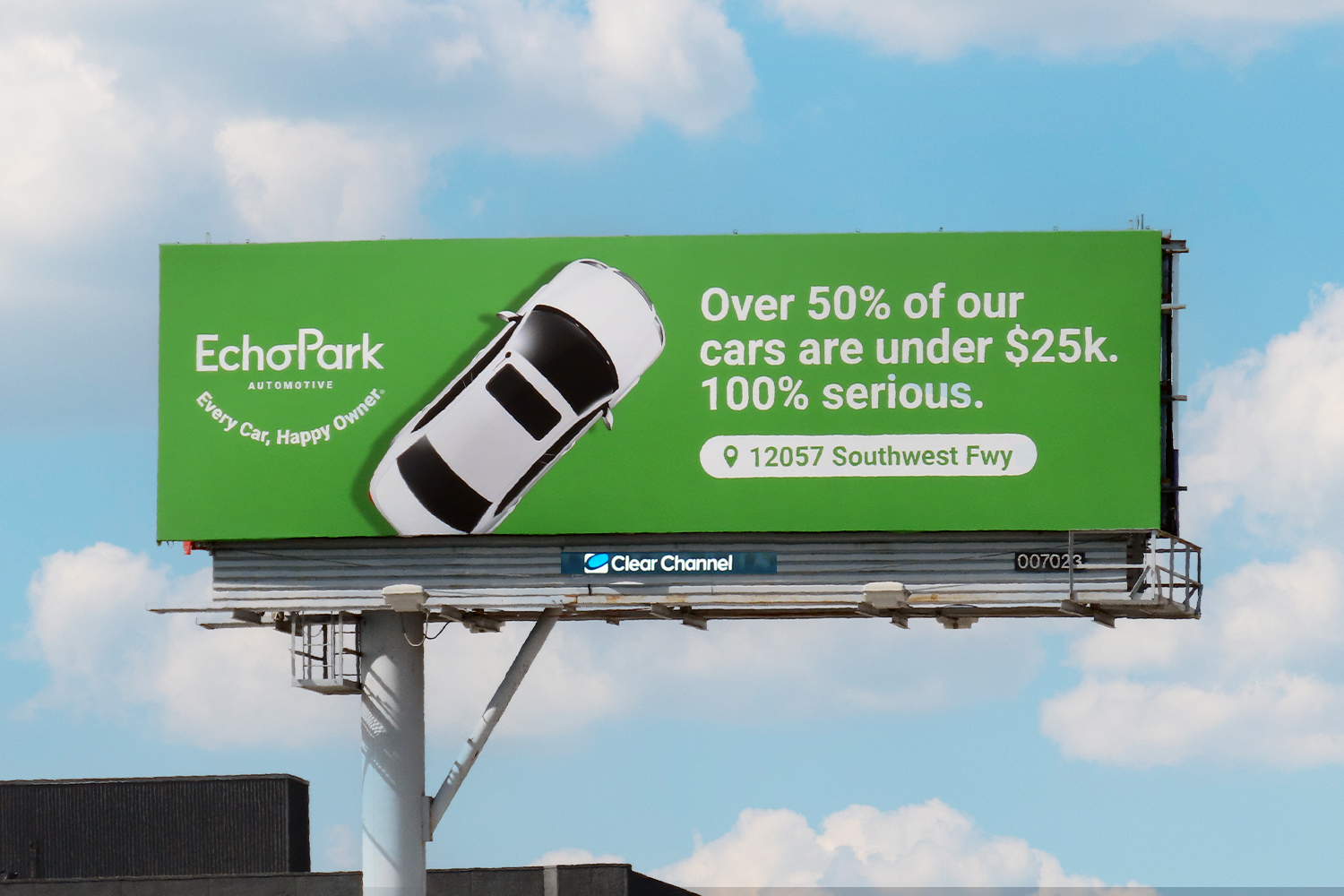 Echo park Automotive billboard