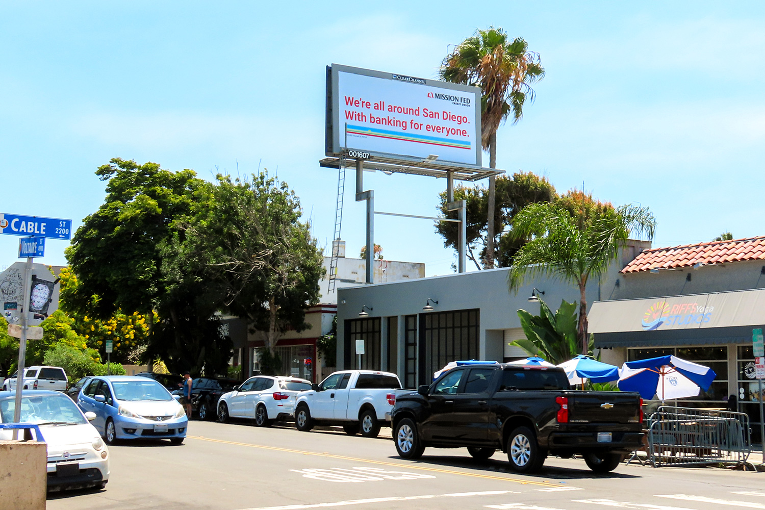 Billboard campaign for Mission Federal Credit Union