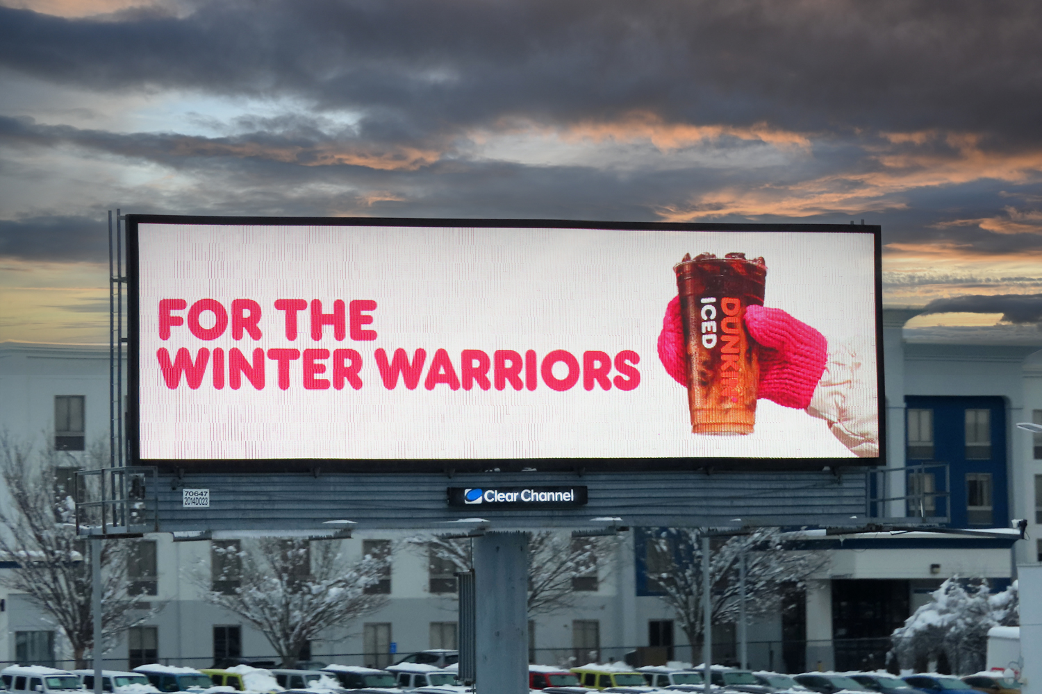 Dunkin Donuts - For Winters Warriors