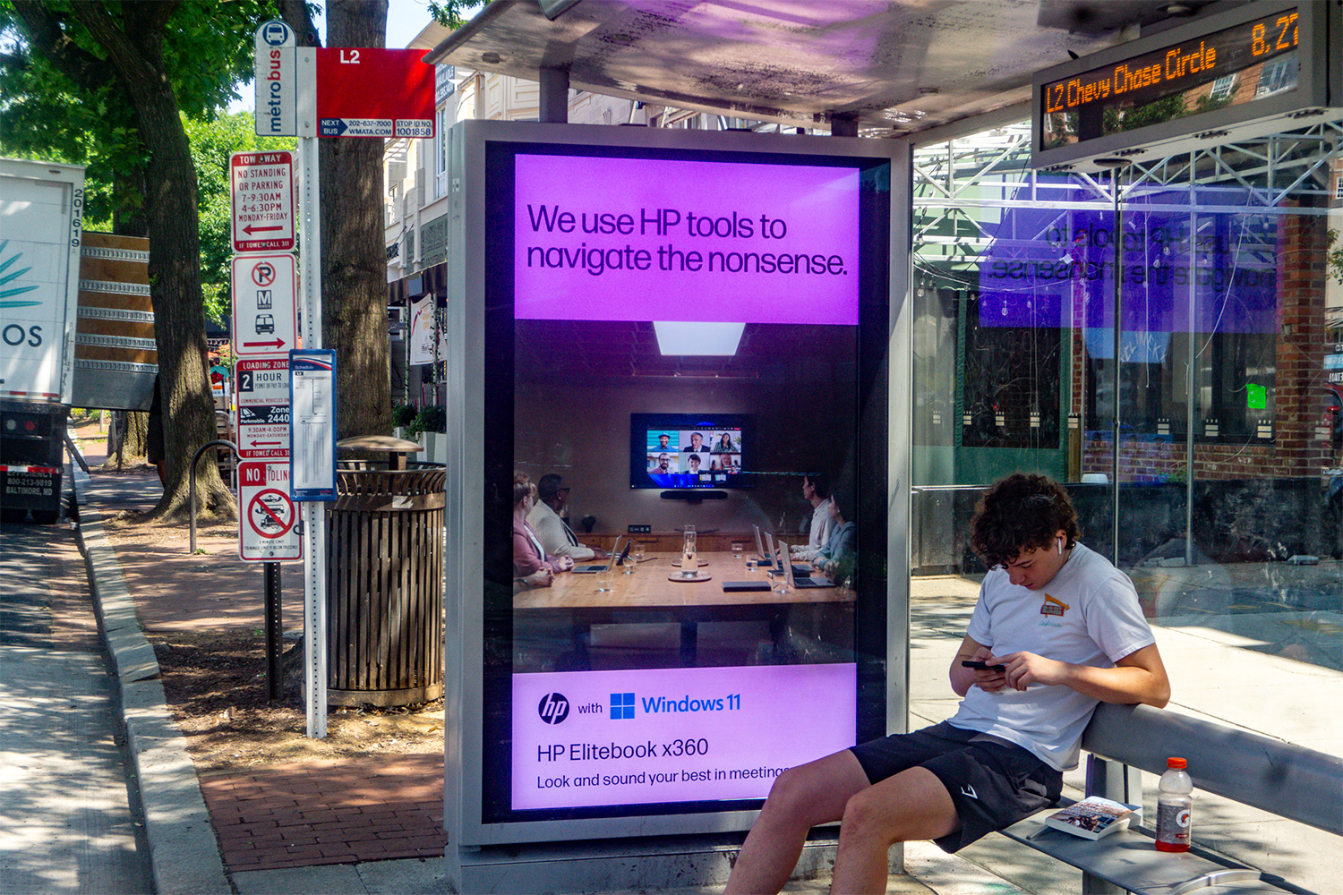 Bus Stop HP campaign