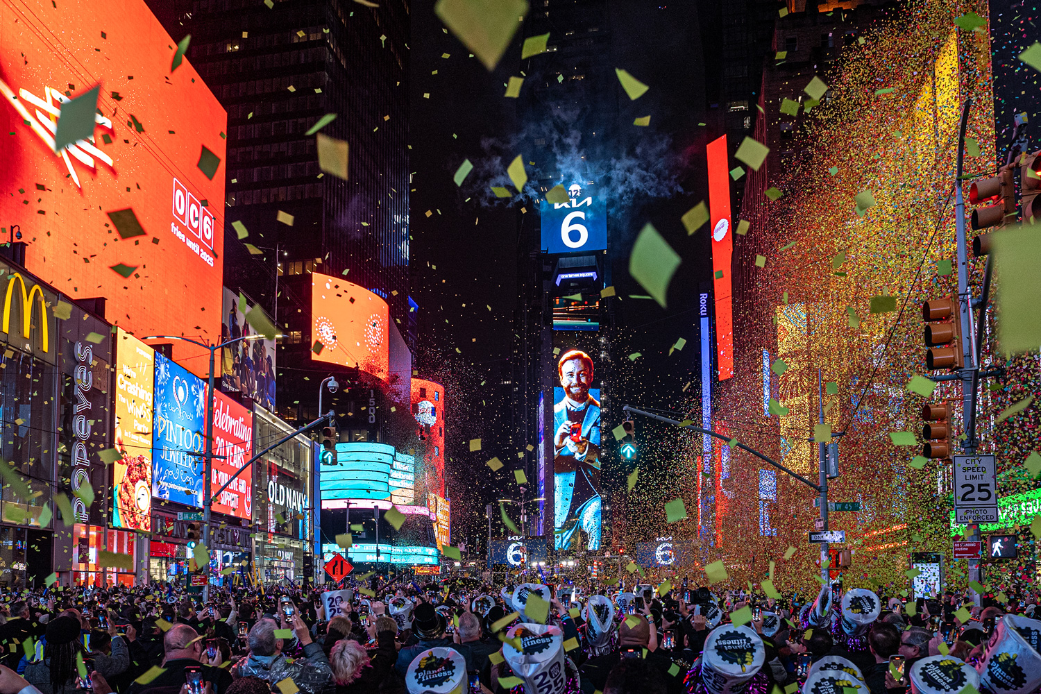 Times Square celebration cultural Coca Cola
