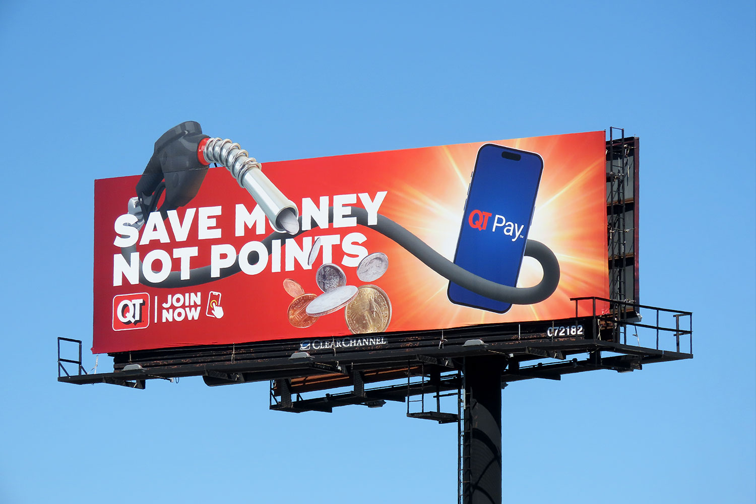 billboard campaign for QuikTrip