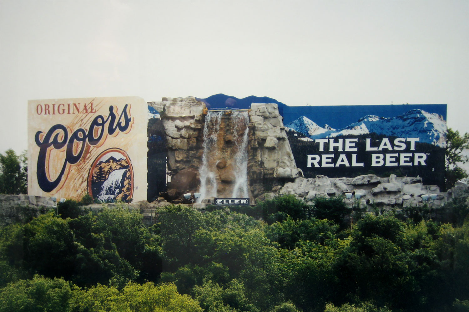 waterfall board Coors circa 1996