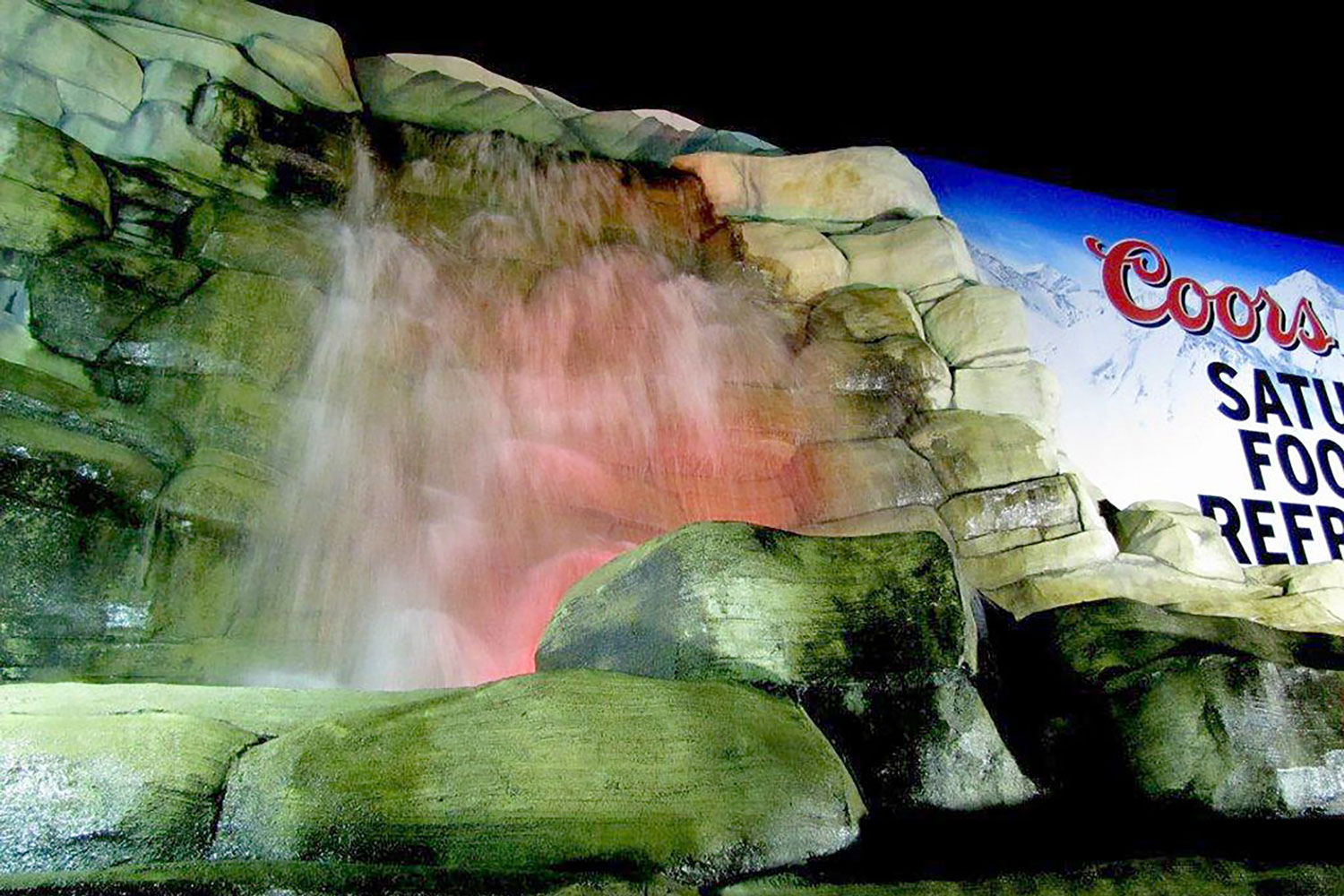 Waterfall board Halloween