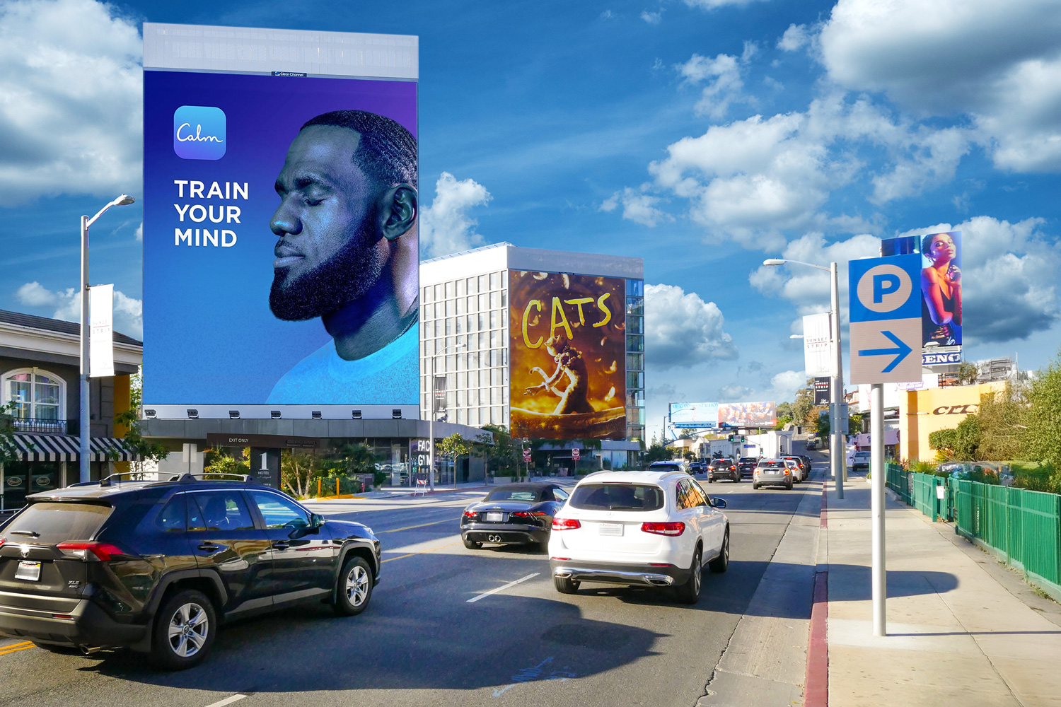 Calm Com Inc iconic billboard