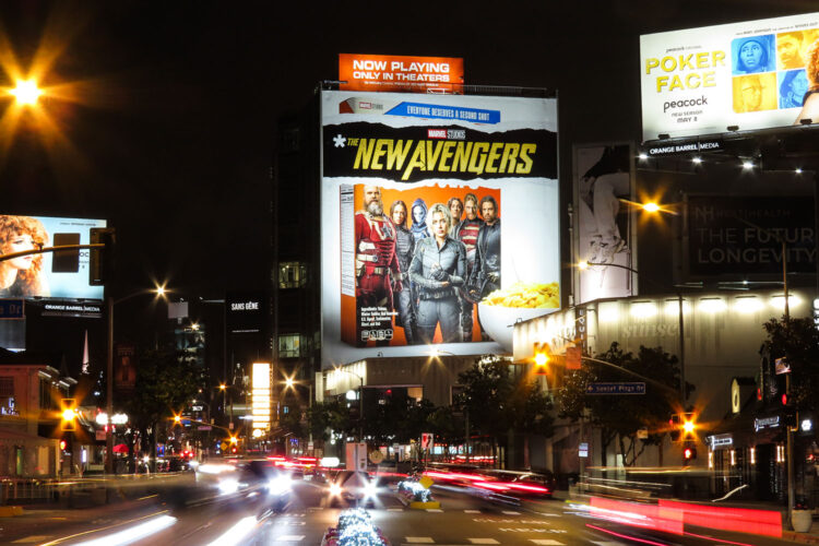 Walt Disney Studios Motion Pictures LAX digital billboard