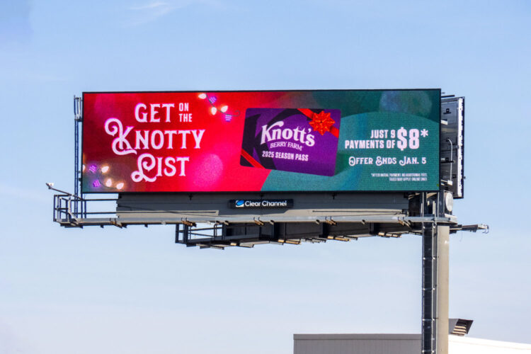 Knotts Berry Famr LAX billboard