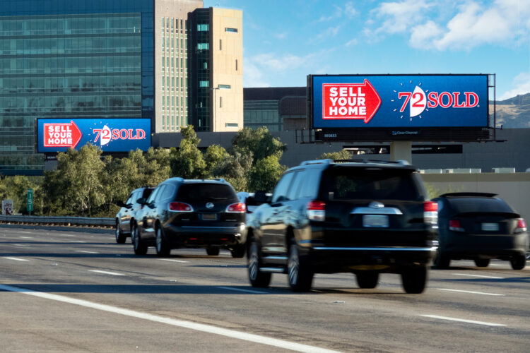 72 Sold digital billboards roadblock ads Phoenix