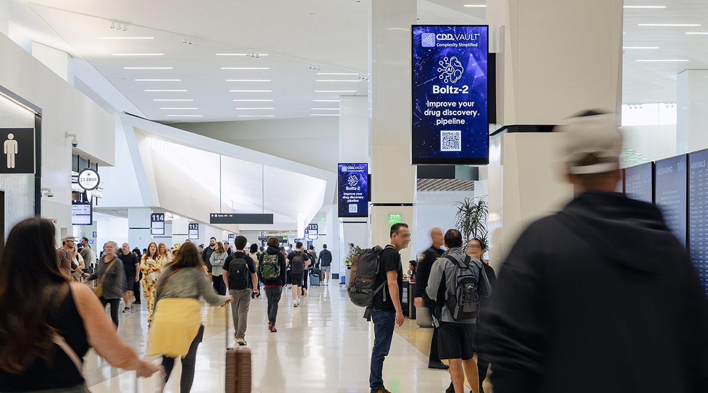 CCO Airport Advertising San Diego Airport Digital Overhang Banners