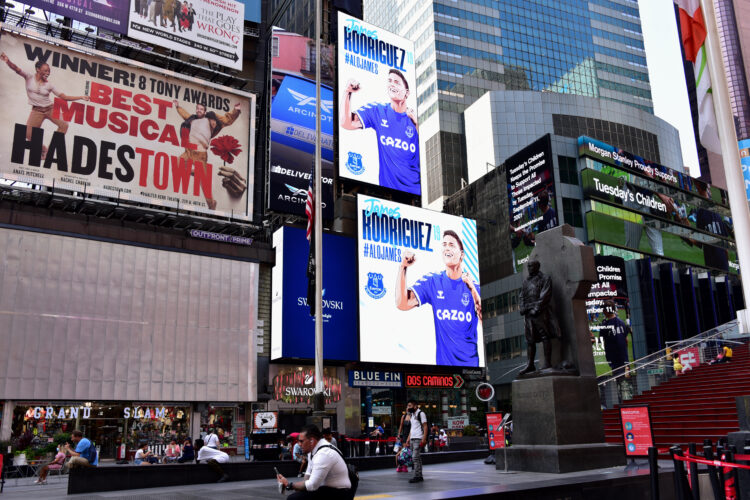 NYC Digital Soccer Tournament Billboard 