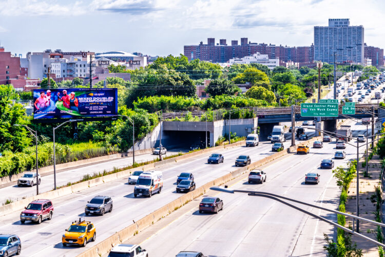 Digital Roadblock NYC Digital Bulletin Billboard