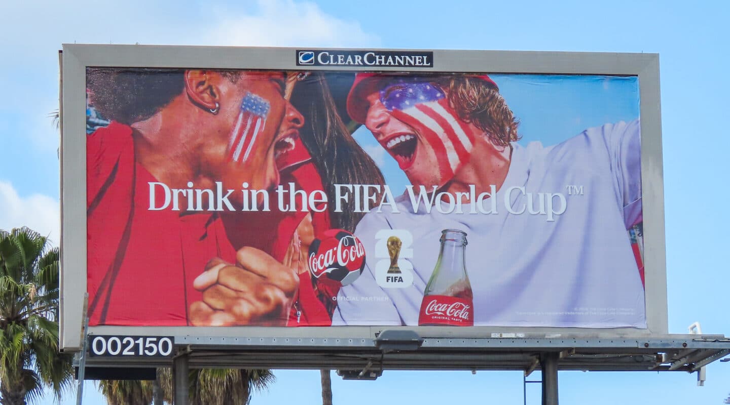Coca Cola World Cup 2026 FIFA Poster Billboard Campaign