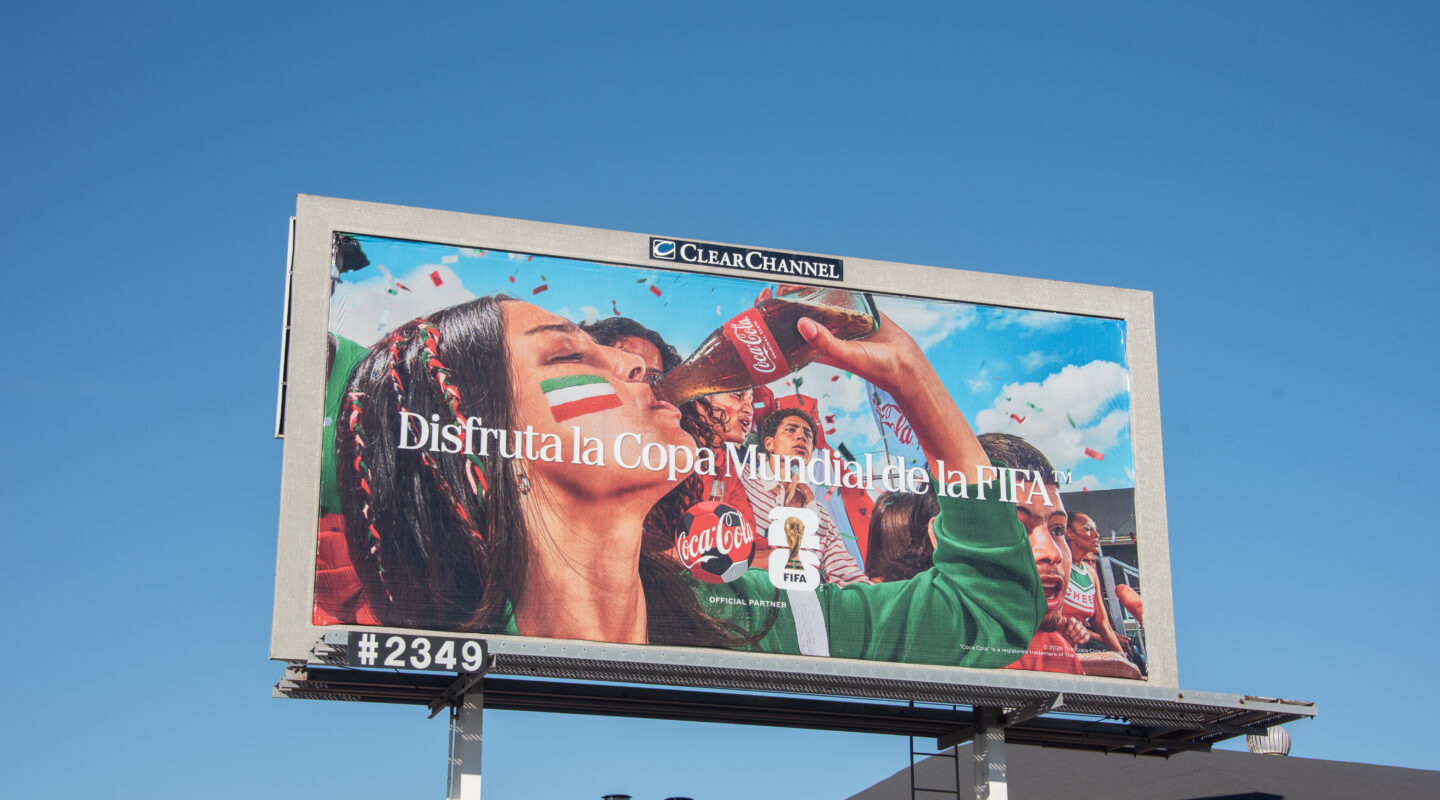 Coca Cola World Cup 2026 FIFA Poster Billboard Campaign