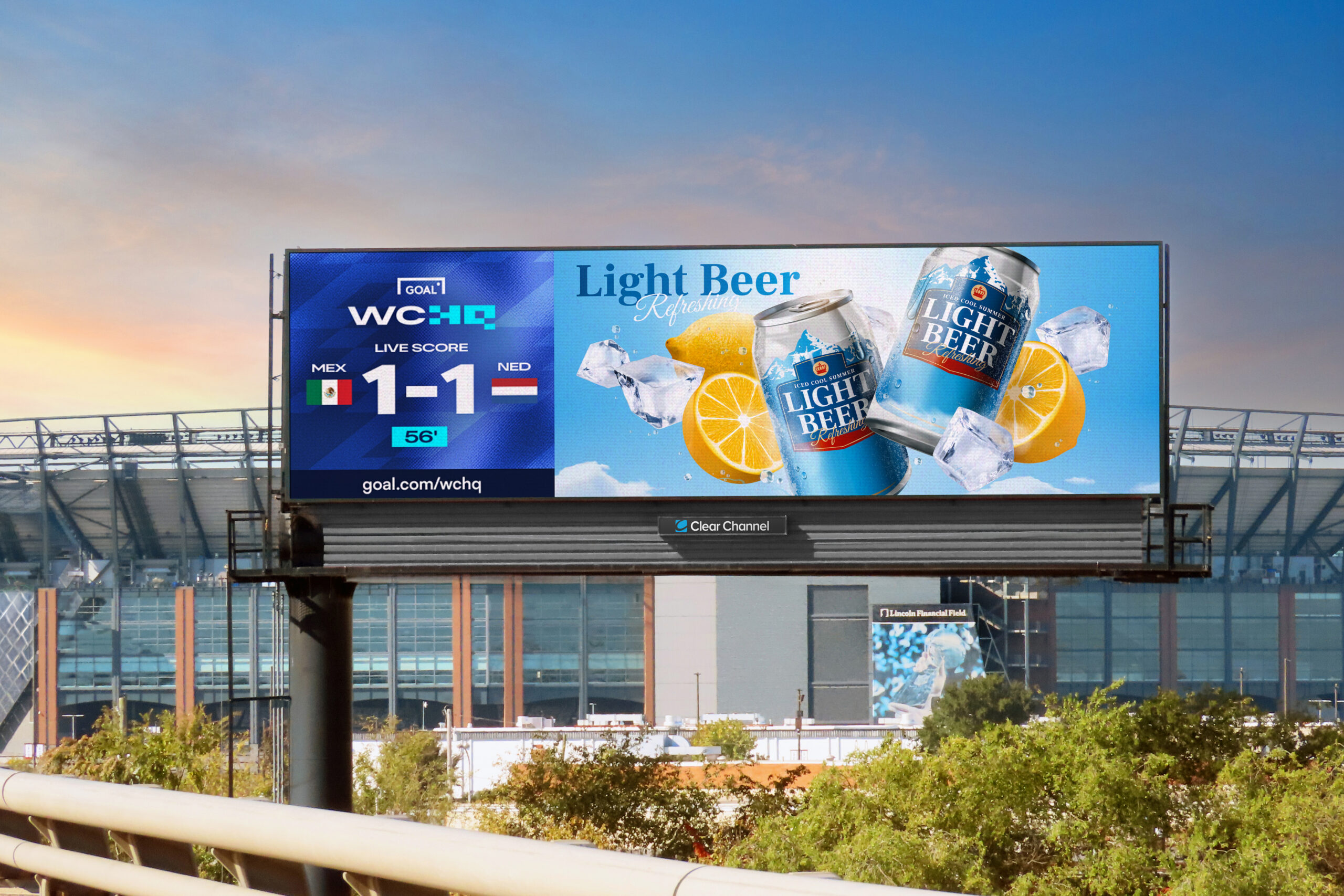 Footballco and Clear Channel Outdoor